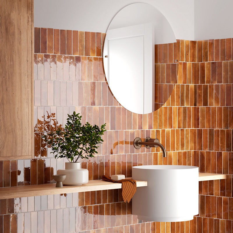 Hanoi Burnt Red 5,1x16,1cm - 1 00214019 hanoi burnt red 5 1x16 1 sfeer - Hanoi Burnt Red 5,1x16,1