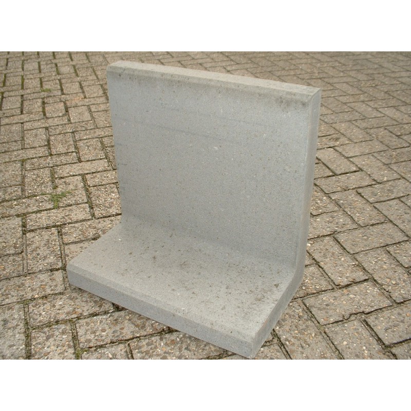 L-element grijs diverse hoogtes - 1867 thickbox default l element grijs hoogte 100cm - L-element grijs hoogte 40cm