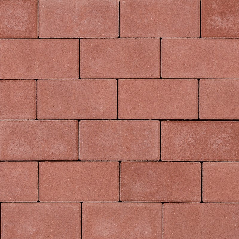 Tremico Betonstraatsteen Rood keiformaat 21x10,5x8cm - 206886 tremico bkk 105x21x8 cm rood 50000252 - Tremico Rood 21x10,5x8cm