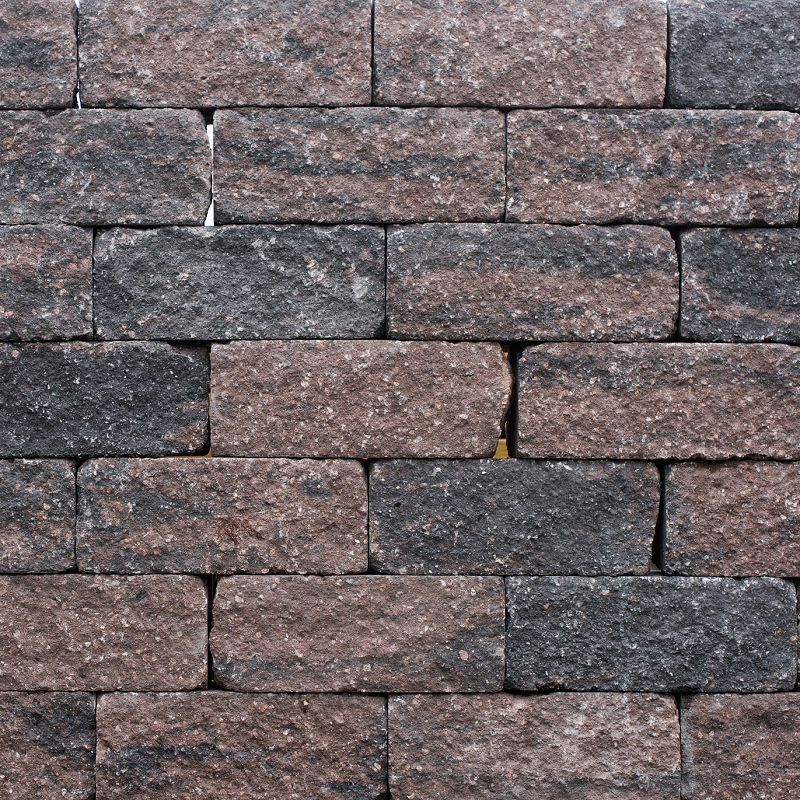 Tuinvisie Wallblock Tumbled Brons Gespleten En Getrommeld 30x12x12cm - 208838 wallblock tumbled 30x12x12 cm brons 50000399 - Wallblock Tumbled Brons 30x12