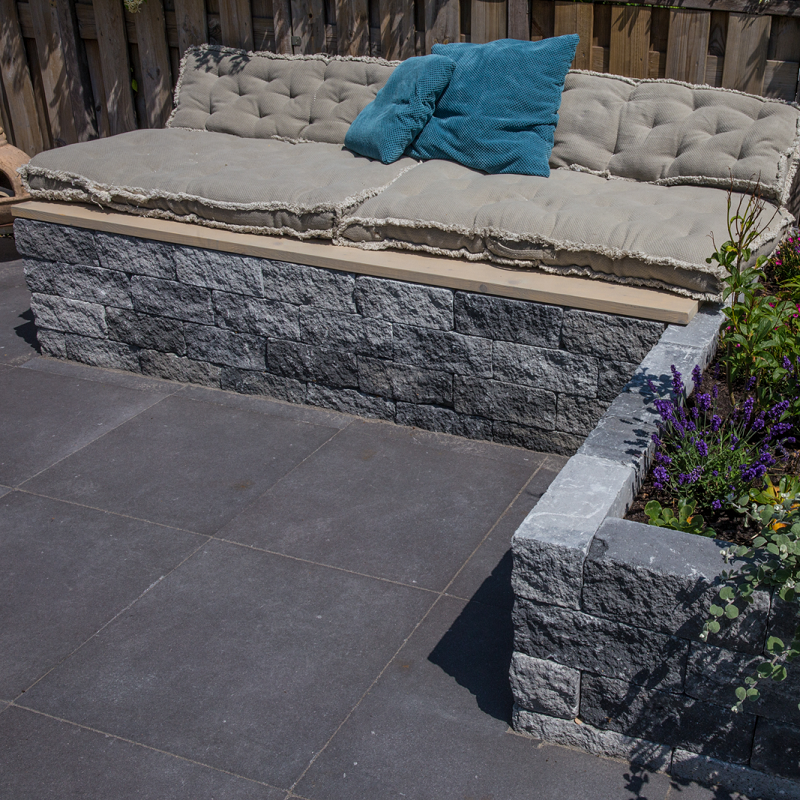 Tuinvisie Wallblock Tumbled Zeeuws Bont Gespleten En Getrommeld 30x12x12cm - 211288 wallblock tumbled 30x12x12 cm zeeuws bont 211468 ambiento 60x60x5 cm gloom 3 50004356 - Wallblock Tumbled Zeeuws 30x12