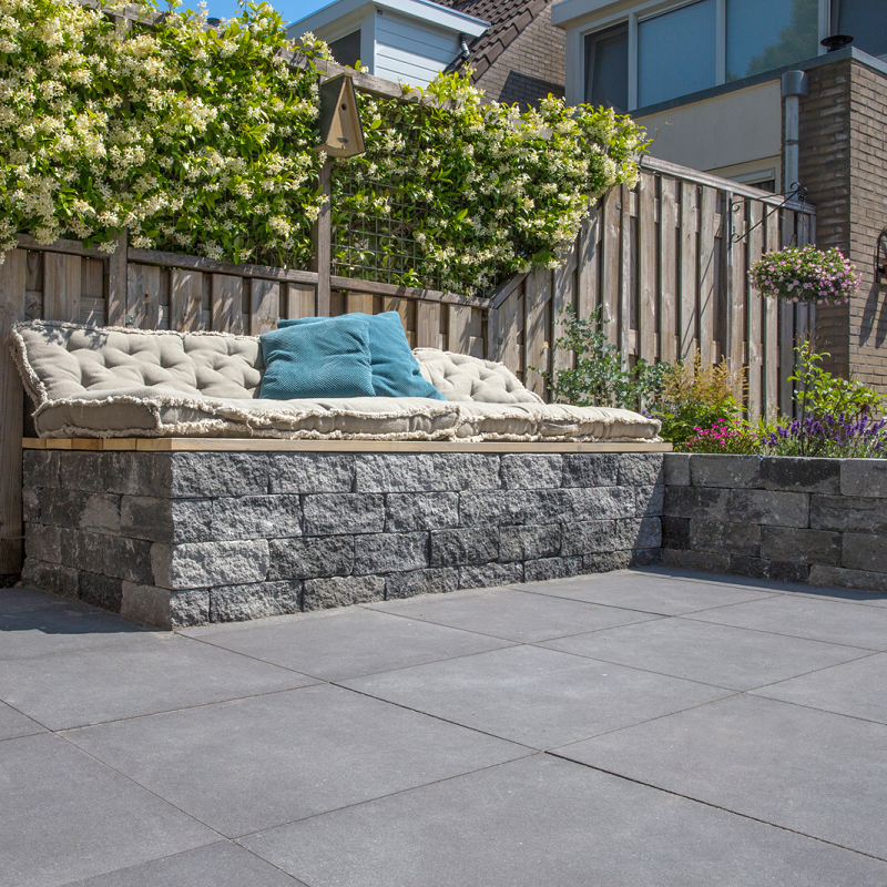 Tuinvisie Wallblock Tumbled Zeeuws Bont Gespleten En Getrommeld 30x12x12cm - 211288 wallblock tumbled 30x12x12 cm zeeuws bont 211468 ambiento 60x60x5 cm gloom b1 50004354 - Wallblock Tumbled Zeeuws 30x12