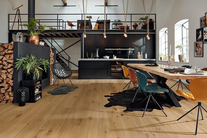 MeisterParquet. longlife PD400 Eik authentic greige 09029 - 9029 pd400 naturgeoelt ambiente r01 - Meister.Parquet PD400 09029