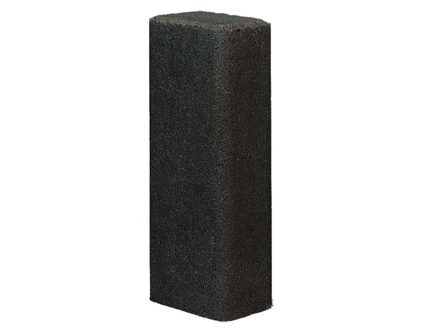 Palissaden zwart 16,5x11cm diverse hoogtes - 91 palisade rustiek zwart - Palissaden zwart 16,5x11cm 40cm hoog