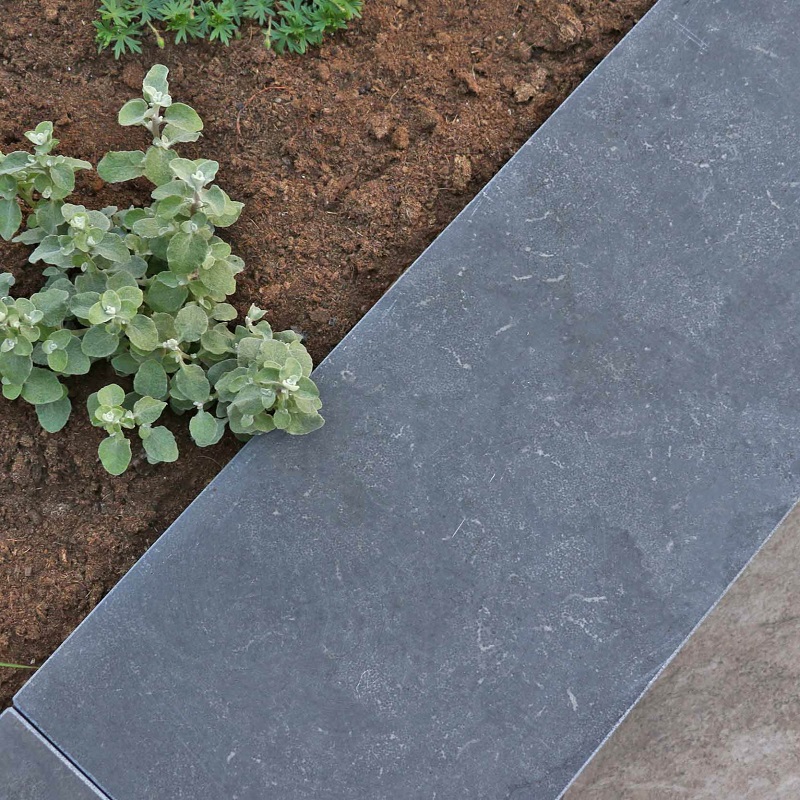 Vijverrand Spotted Bluestone 100x25x3cm - Afdekband spotted bluestone 1 1 2 - Vijverrand Spotted Bluestone 100x25x3cm