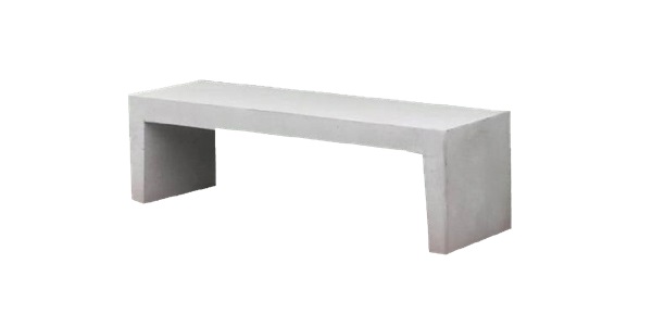 Betonnen Tuinbank Grijs/Zwart 180x45x45cm - Betonnen tuinbank grijs zwart 180x45x45cm - Betonnen Tuinbank 180x45x45cm