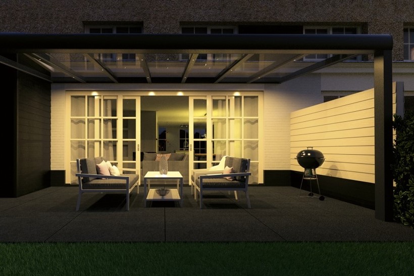 Cabrioline veranda - Cabrioline 6 - Cabrioline glasschuifdak 300x250cm