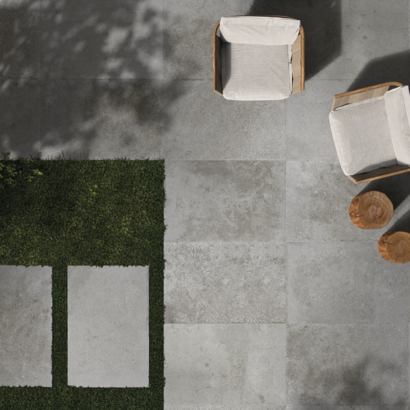 Castle Stone Grigio diverse afmetingen - Castle stone grey sfeer 1 - Castle Stone Grigio 60x60