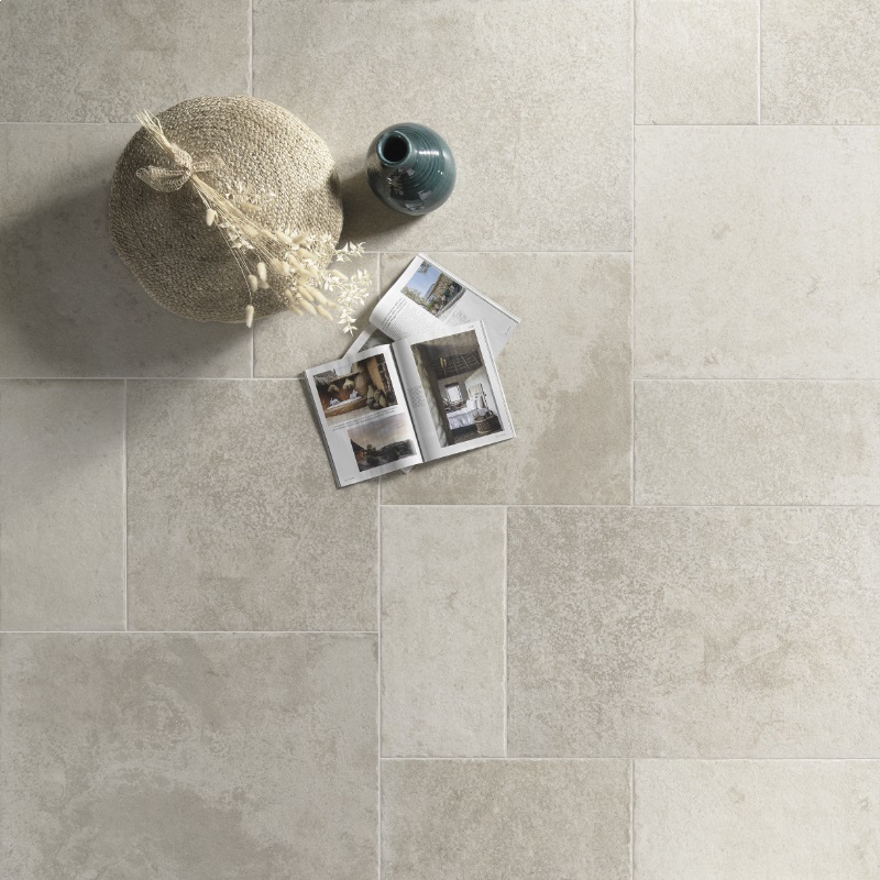 Castle Stone Ivory diverse afmetingen - Castle stone ivory sfeer - Castle Stone Ivory 60x60