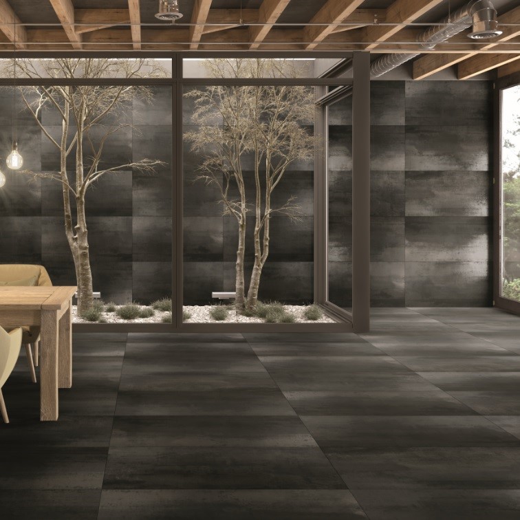 Corten B Black Rtt diverse afmetingen - Corten b sfeer - Corten B Black 60x60