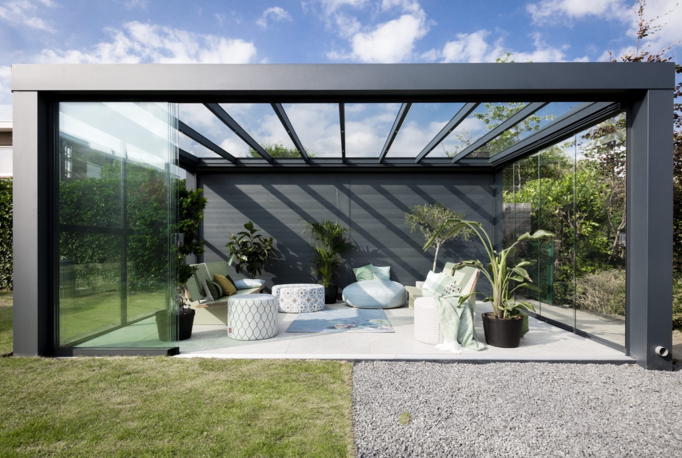 Verasol tuinkamer Cube - Cube verasol glasdak - Verasol tuinkamer Cube