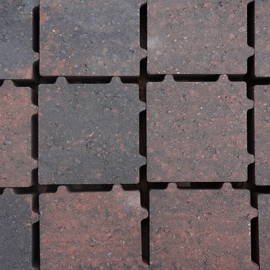 Eco Solution Columbias Waterpasserend rood-zwart 15x15x6cm - Eco solution columbias waterpasserend rood zwart 15x15x6cm - Eco Solution Columbias rood-zwart