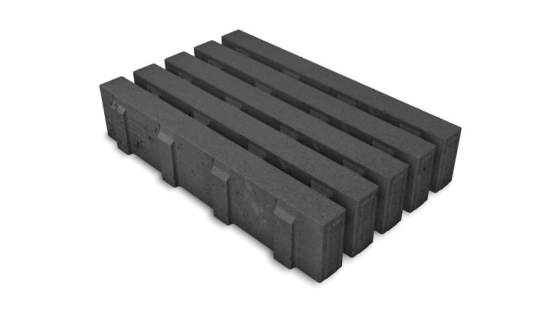 Eco Solution EcoStrook milano 60x40x12cm - Ecosteen stroke 60x40x12 milano - Eco Solution EcoStrook milano 60x40x12