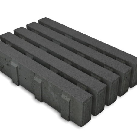 Eco Solution EcoStrook antraciet 60x40x12cm - Ecosteen stroke antraciet 1 - Eco Solution EcoStrook antra 60x40x12