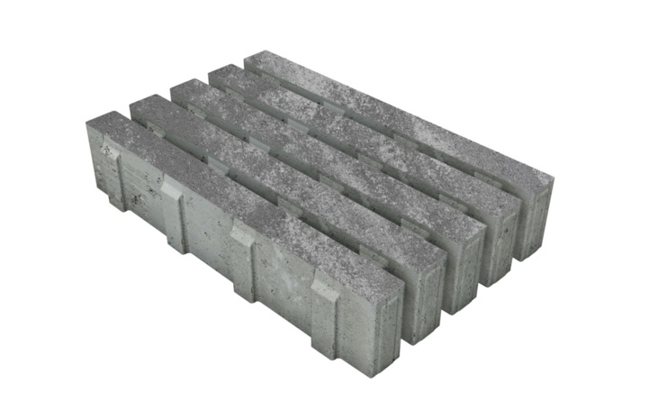 Eco Solution EcoStrook elba 60x40x12cm - Ecosteen stroke elba - Eco Solution EcoStrook elba 60x40x12
