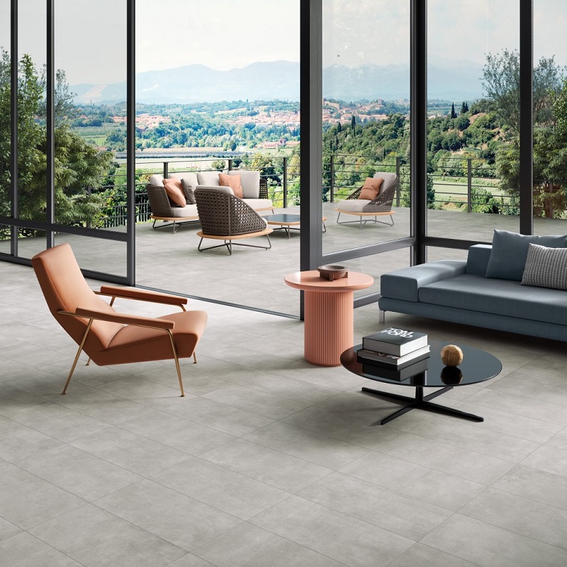 TwentyGres Flow Grey KTBN04 80x80x2cm - Flow grey sfeer - KTBN04 Flow Grey 80x80x2