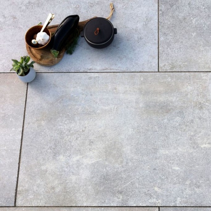 GeoCeramica Stone look Chateaux Taupe KTBN04 120x60x4cm - Geoceramica 120x60x4 chateaux taupe - KTBN04 Chateaux Taupe 120x60