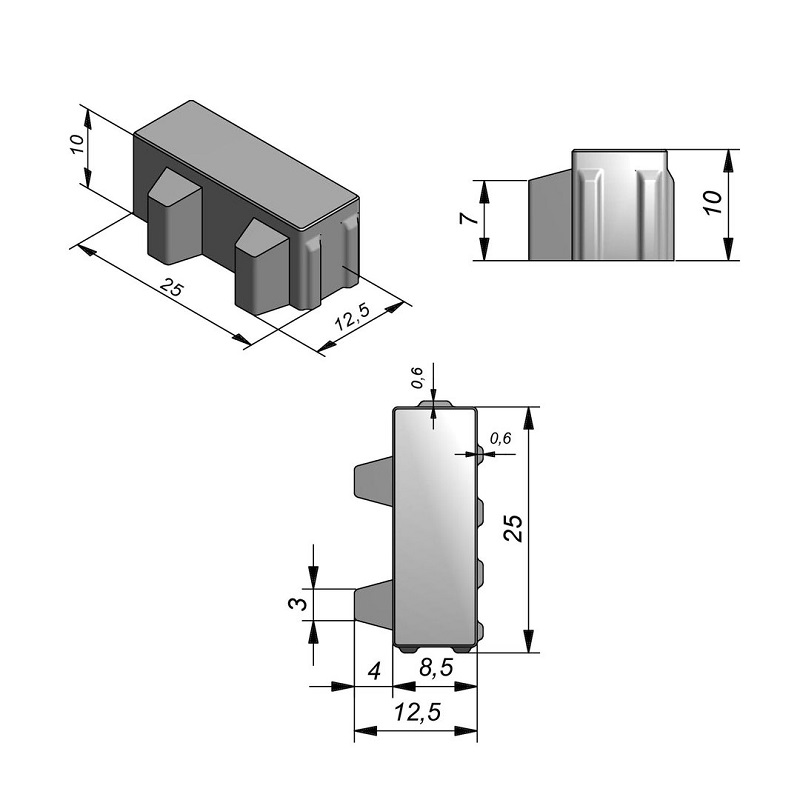 Eco Solution greenstone small 25x12,5x10cm - Greenstone small - Eco Solution greenstone small