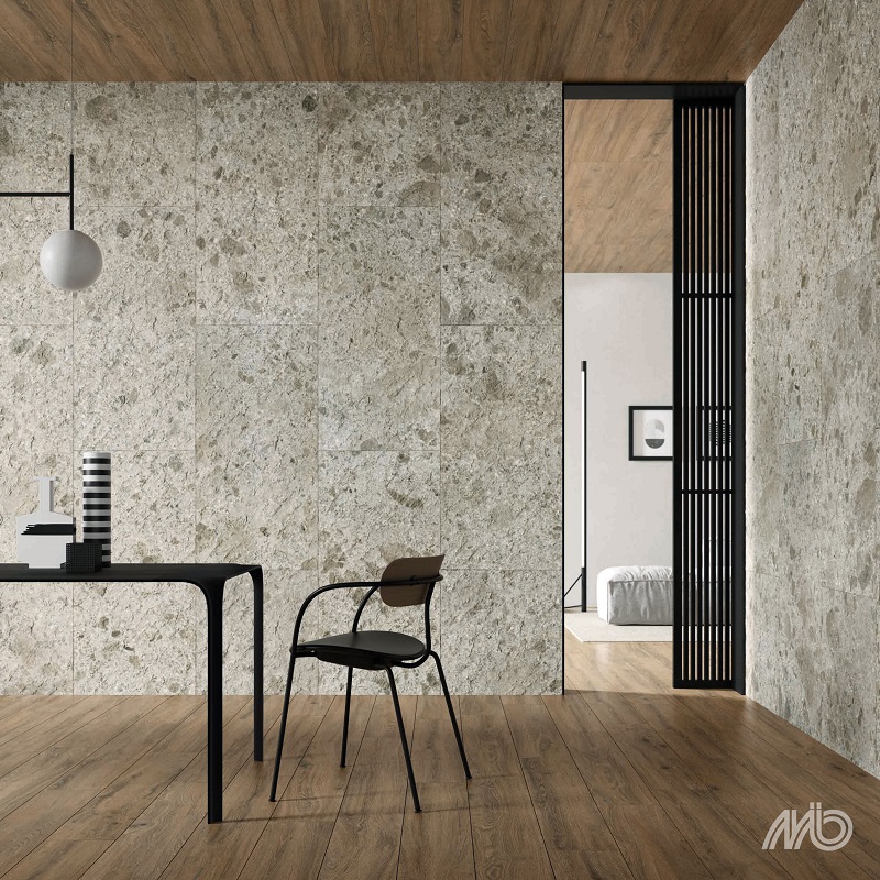 Ariostea Fragmenta Full Body Grigio Luminoso Strutturato diverse afmetingen - Grigio luminoso 3 - Ariostea Grigio Luminoso Strutturato 60x60cm
