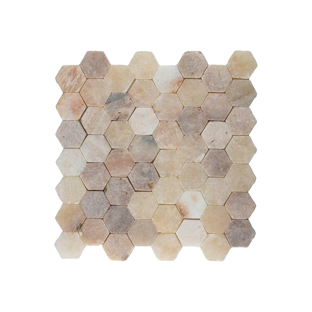 Parket kleine hexagon onyx/zonsondergang - Hexagon small onyx zonsondergang - BN113 kleine hexagon onyx/zonsondergang