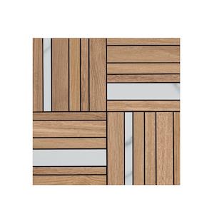 Honey Wood Rigato Mix 30x30cm (op net) - Honey wood mosaico rigato mix 1 - Honey Wood Rigato Mix 30x30cm