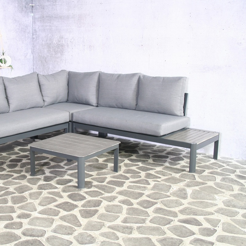 Loungeset Leroy  met bijzettafel - Leroy loungeset loungeset met bijzettafel - 7015