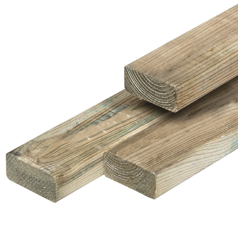Ligger midden-europees grenen 3.5x11.5x400cm TG16 - Ligger midden europees grenen tg16 - Ligger midden-europees grenen b57