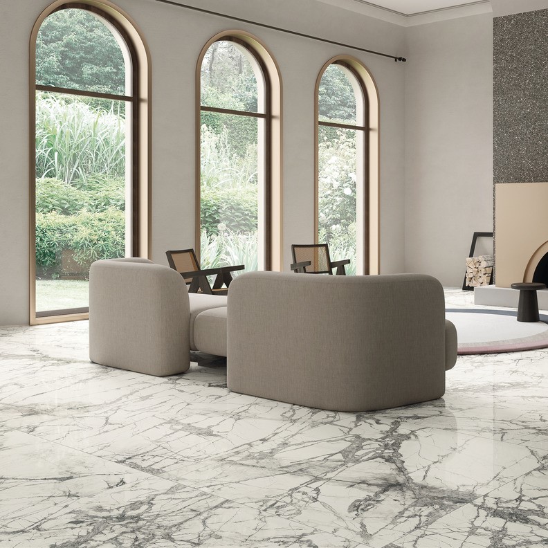 Ariostea Ultra Marmi Imperial Grey Soft diverse afmetingen - Marble effect floors imperial grey 10 - Ariostea Imperial Grey Soft 37,5x75cm