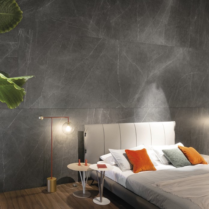 Ariostea Ultra Marmi Grey Marble Lucidato Shiny diverse afmetingen - Marble effect grey floors grey marble 04 - Ariostea Grey Marble Shiny 37,5x75cm