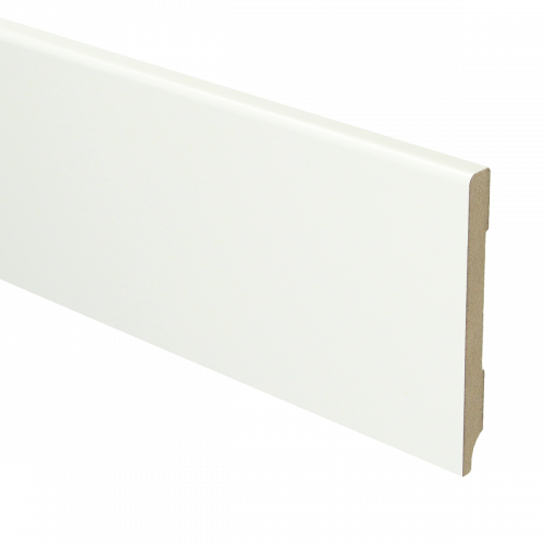 MDF Moderne plint 90x9 voorgelakt RAL 9016 - Moderne plint 90x9 ral 9016 - 15972