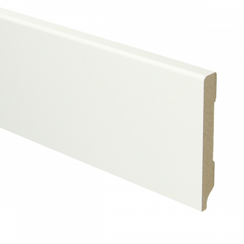 MDF Moderne plint 120x12 voorgelakt RAL 9016 - Moderne plint ral 9016 4 - 15950