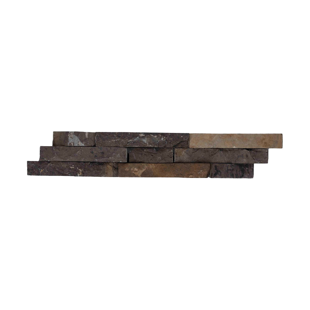 Steenpaneel bruin-grijs - Panels 09 grey brown - BN113 paneel bruin-grijs