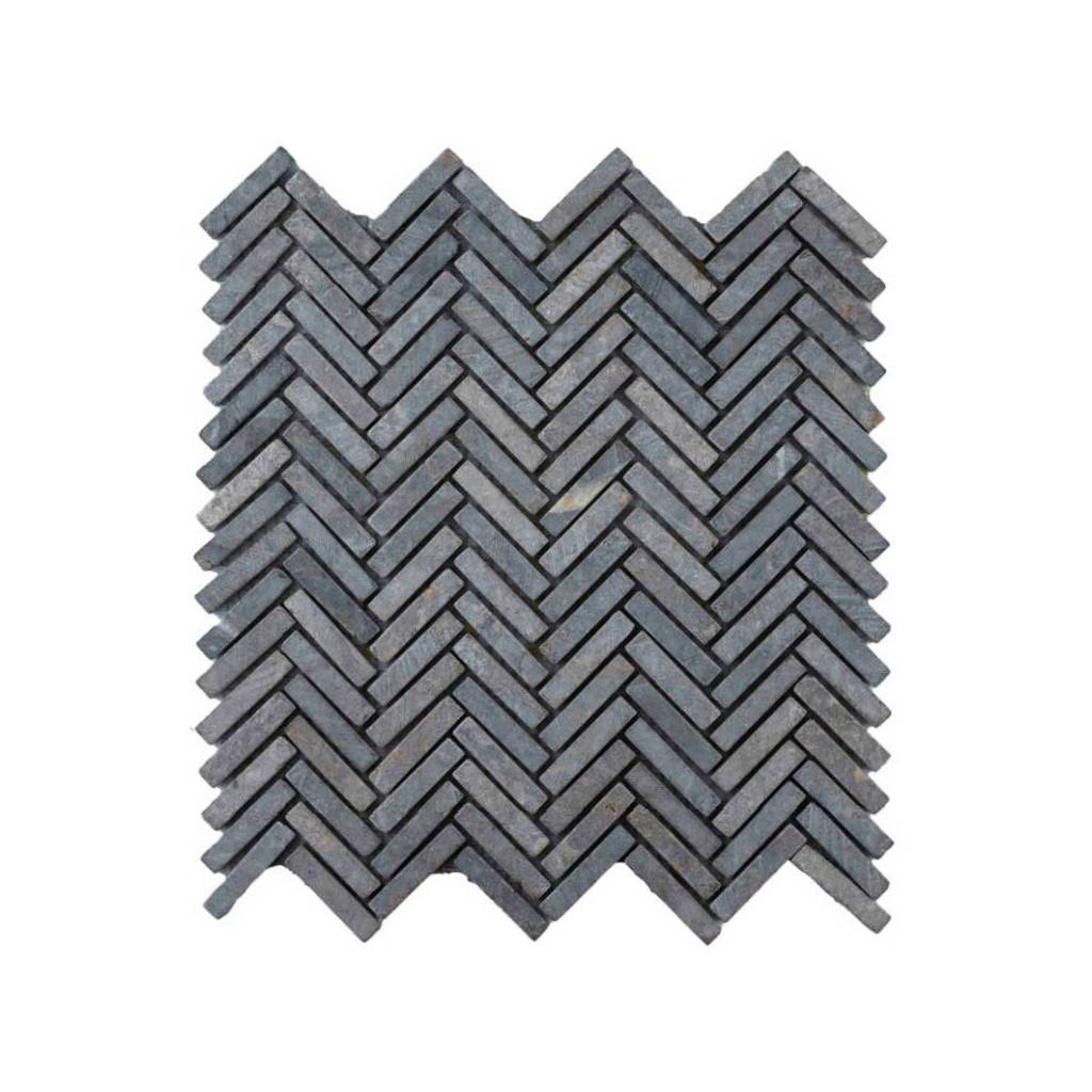 Parket visgraat licht grijs 1x4,8cm - Parquet fishbone light grijs 1x4 8cm - BN113 visgraat licht grijs (1)