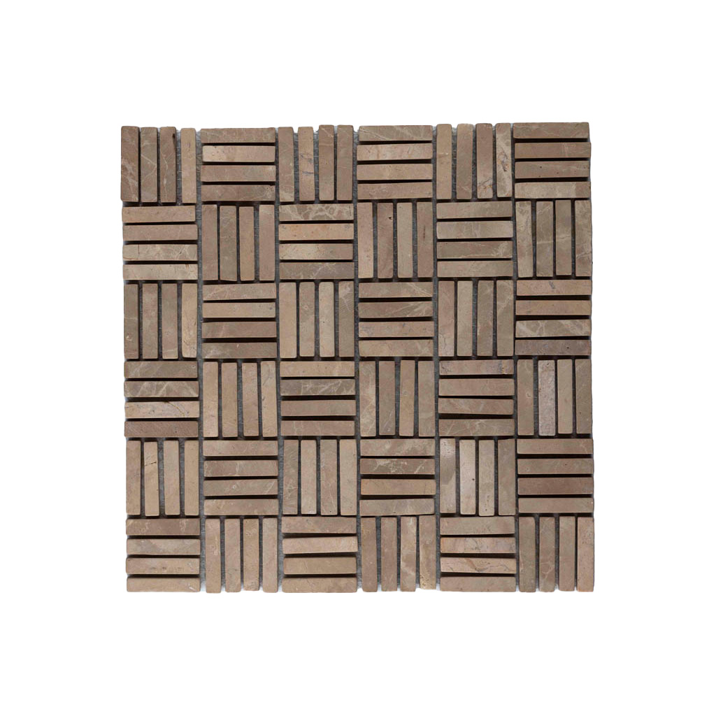 Parket split licht bruin 1x4,8cm - Parquet split light brown 1x4 8cm - BN113 split licht bruin (1)