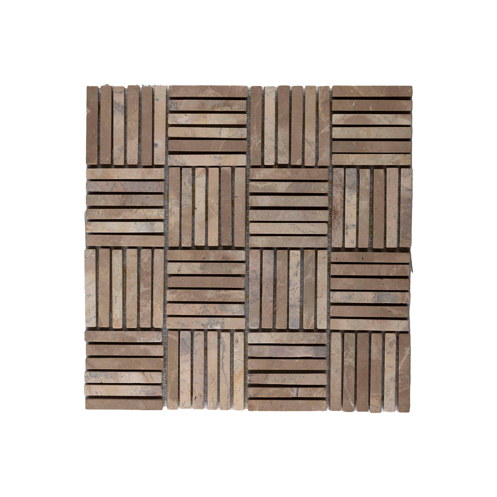 Parket split licht bruin 1x7,3cm - Parquet split light brown 1x7 3cm - BN113 split licht bruin (2)