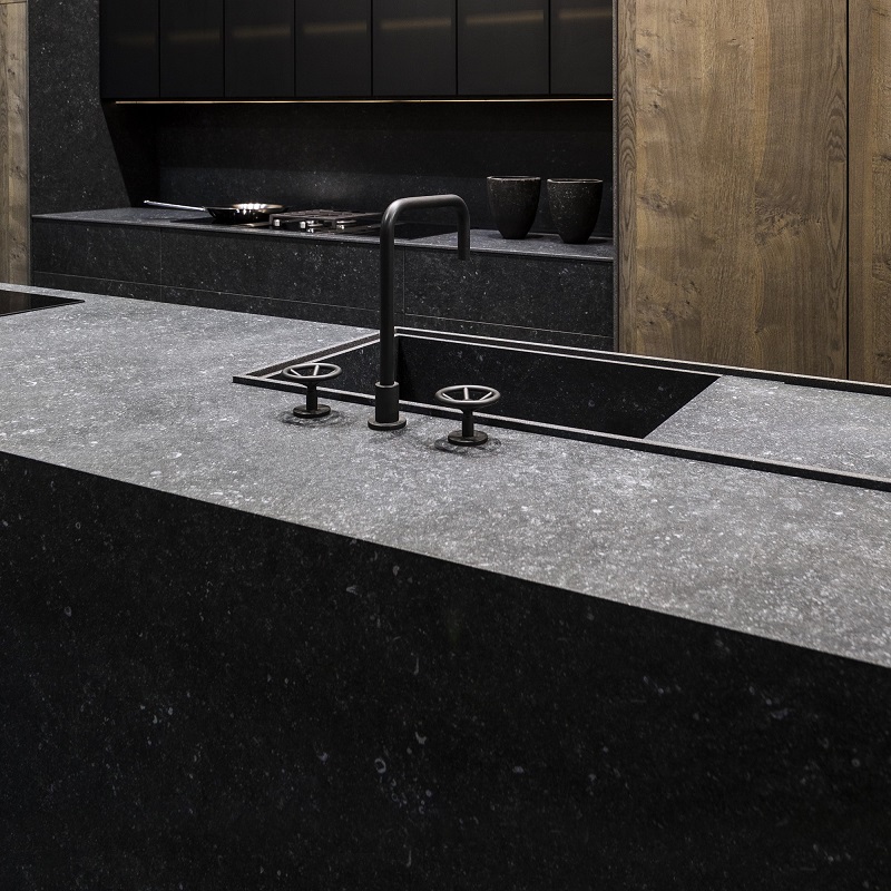 Neolith Pierre Bleue Silk diverse afmetingen - Pierre bleue cladding - Pierre Bleue Silk 75x75