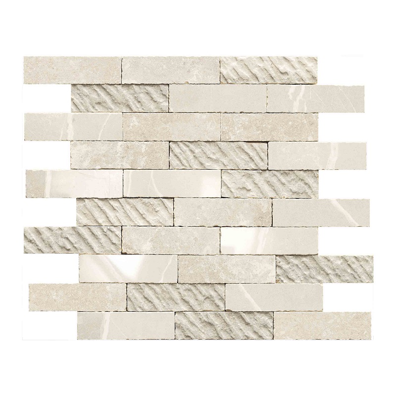 Pietra Unico Sand Mosaico Mix 30x30x0,95cm - Pietra unico mosaico mix sand 1 1 - Pietra Unico Sand Mosaico Mix 30x30x0,95cm