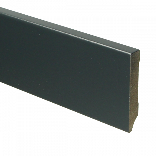 MDF Moderne plint 90x12 voorgelakt RAL 7016 - Ral 7016 plint 70 2 - 15955