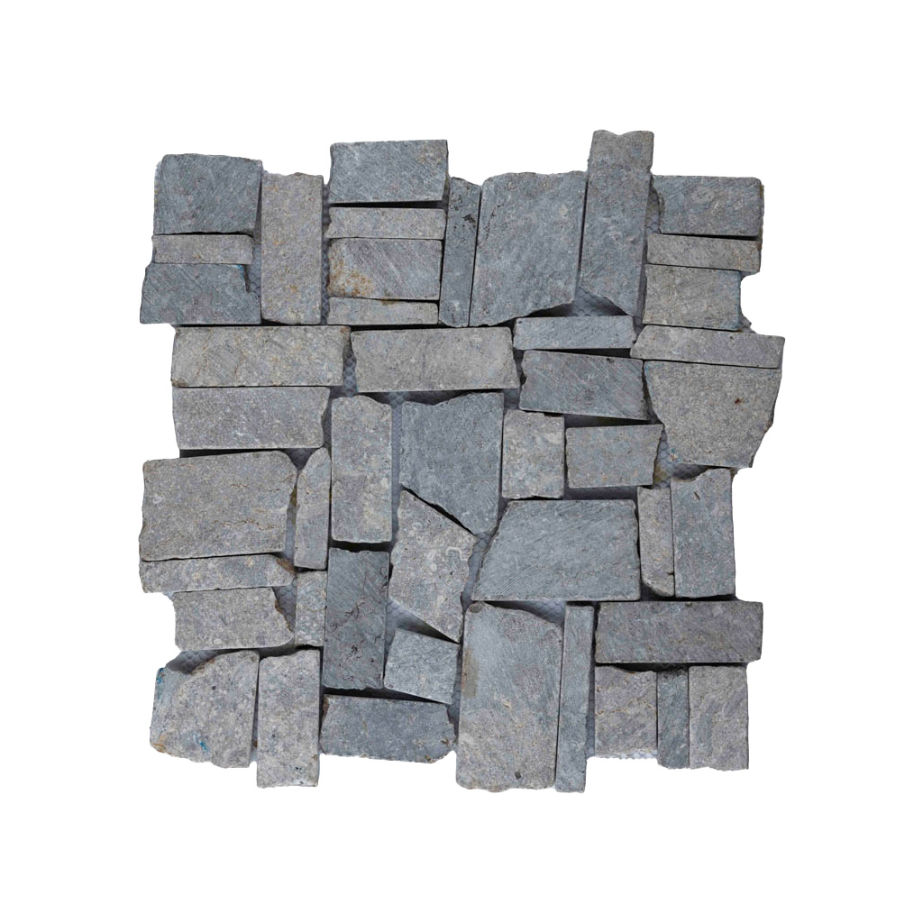 Moza&iuml;ek willekeurig licht grijs - Random light grey - BN113 willekeurig licht grijs