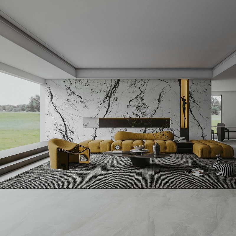 Neolith San Simone SM01 Polished diverse afmetingen - San simone wall - San Simone SM01 Polished 75x75