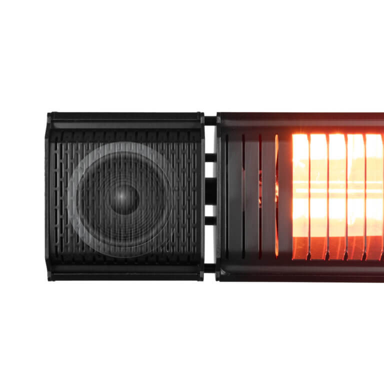 Heat and Beat zwart - Speaker heat and beat - Heat and Beat zwart