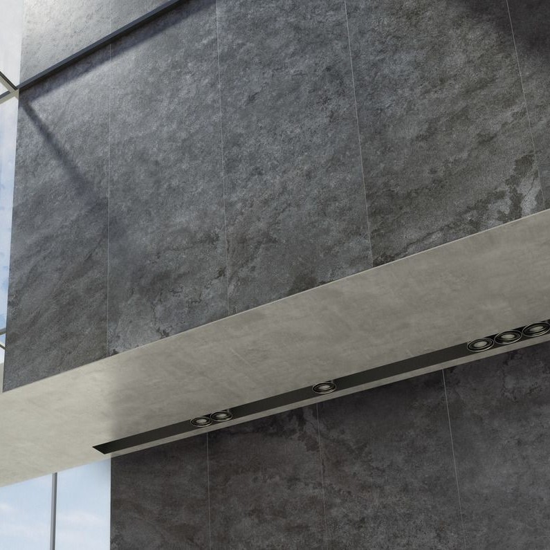 Ariostea Ultra Pietre San Vicente Limestone Strutturato diverse afmetingen - Stone effect dark blue floors san vicente limestone 01 - Ariostea San Vicente Strutturato 100x100cm