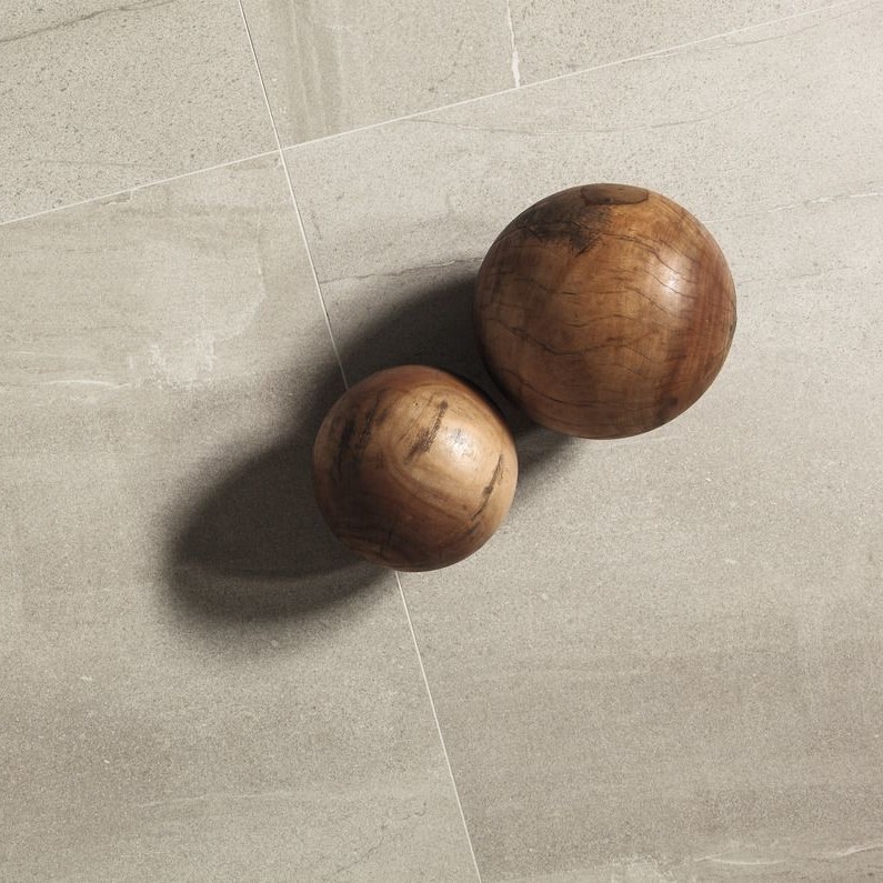 Ariostea Ultra Pietre Basaltina Sand Soft diverse afmetingen - Stone effect grey floors basaltina sand 02 - Ariostea Basaltina Sand Soft 100x100cm