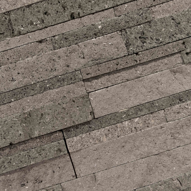 Stone Panels Grey-Black Lava - Stone panels grey black lava 1 - Stone Panels Grey-Black Lava