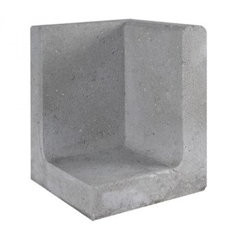 L-hoekelement grijs diverse hoogtes - 1868 thickbox default l hoekelement grijs hoogte 40cm - L-hoekelement grijs hoogte 40cm