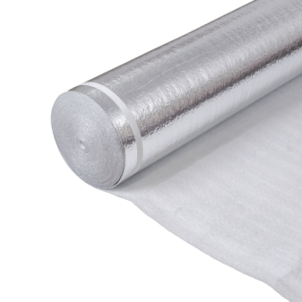 Ondervloer Alufoam 2mm + 20cm overlap met plakstrip - 86100 - 86100