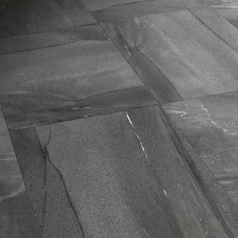 Ariostea Ultra Pietre Basaltina Antracite Soft diverse afmetingen - Ar up basaltina antracite amb8 part1 so posato 1 - Ariostea Basaltina Antracite Soft 100x100cm