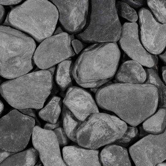 Black slate tumbled grind 30-80mm - Black slate tumbled 1 - MO - Black slate tumbled grind 30-80mm