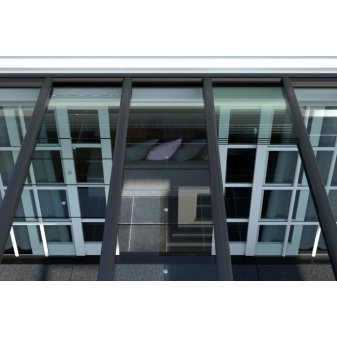 Cabrioline veranda - Cabrioline 3 - Cabrioline glasschuifdak 300x250cm