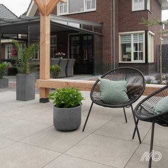 Ceramaxx Frescato Taupe KTBN01 2cm dikte diverse afmetingen - Ceramaxx frescato taupe 4 1 - KTBN01 Frescato Taupe 60x60x2